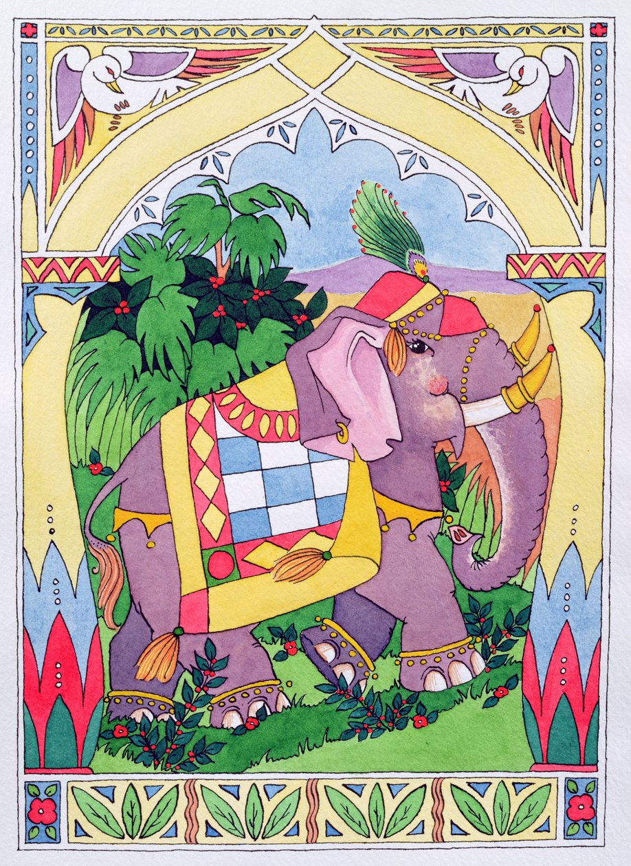 Arabisk elefant av Suzanne Bailey
