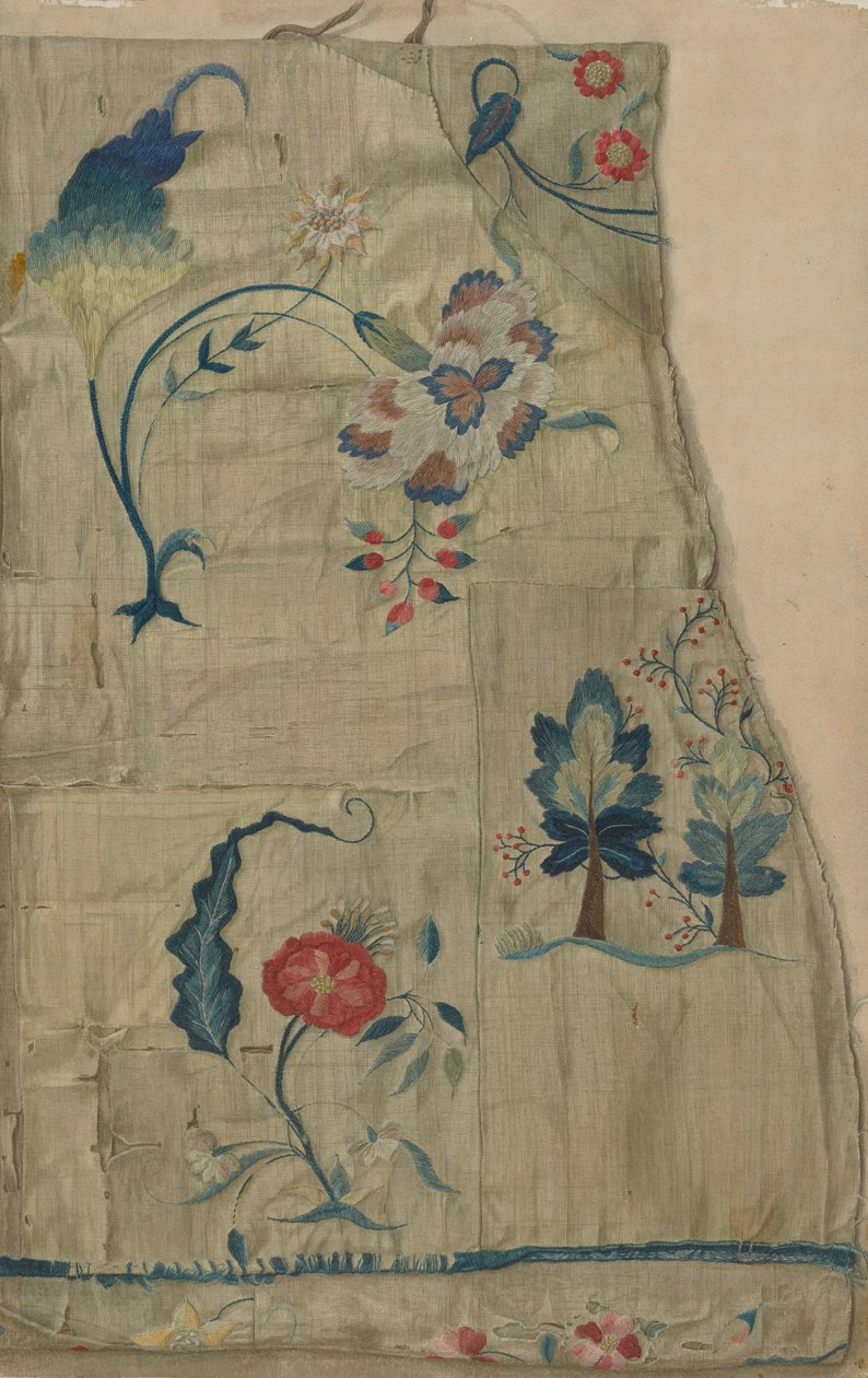 Crewel-broderi av Suzanne Chapman
