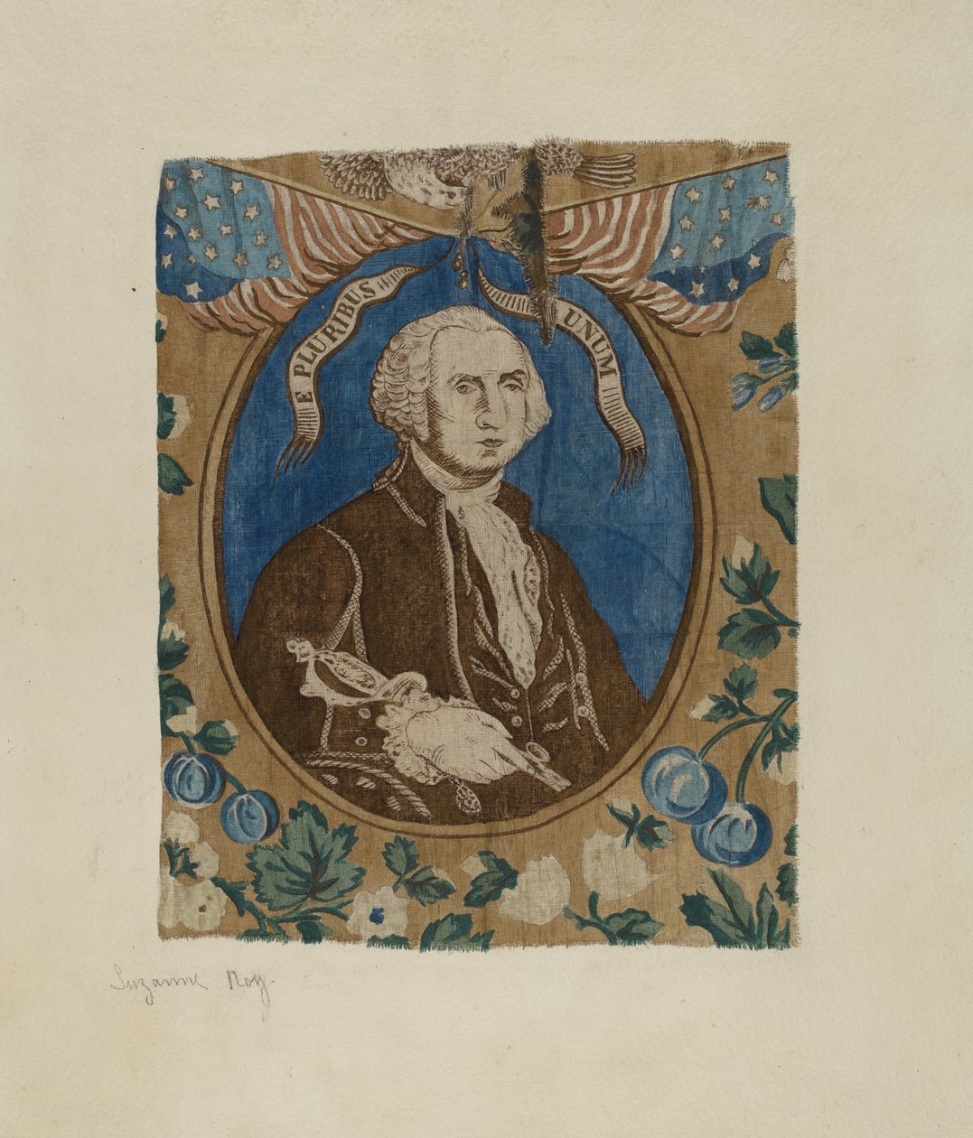 Portrett av George Washington, ca. 1939. av Suzanne Roy