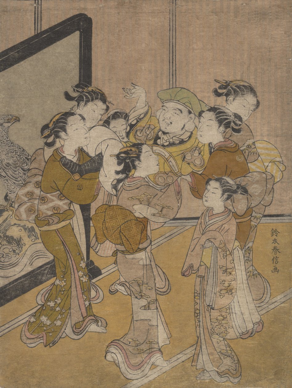 Daikoku Doagé, sannsynligvis 1766., sannsynligvis 1766. av Suzuki Harunobu