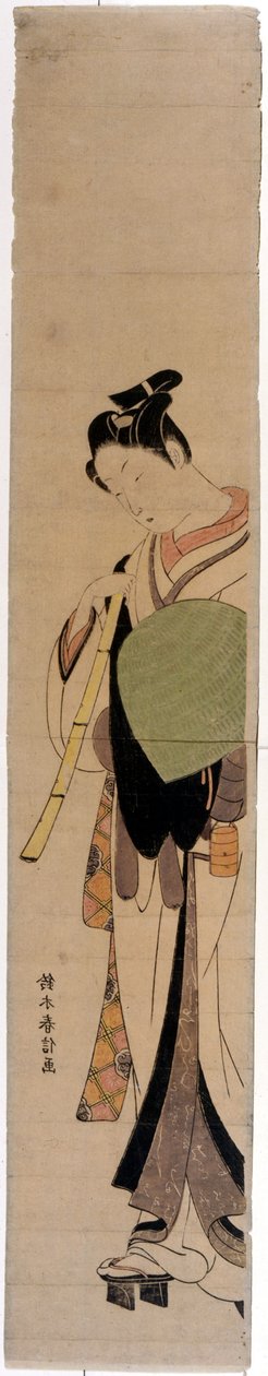 Tekou r Tesan Hinatsuru. P Rin ts av Harunobu Suzuki (17224 / 25-1770). av Suzuki Harunobu