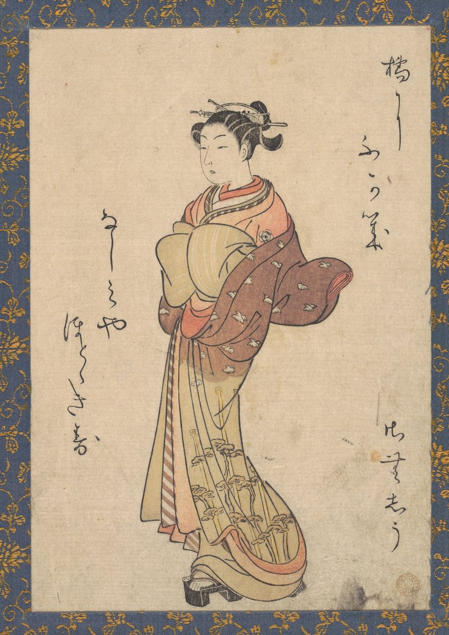Kurtisanene, fra serien «Seiro Bijin Awase Carver End Shigoro» (sic) av Suzuki Harunobu