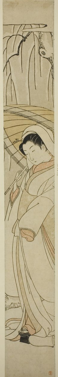 The Heron Maiden av Suzuki Harunobu