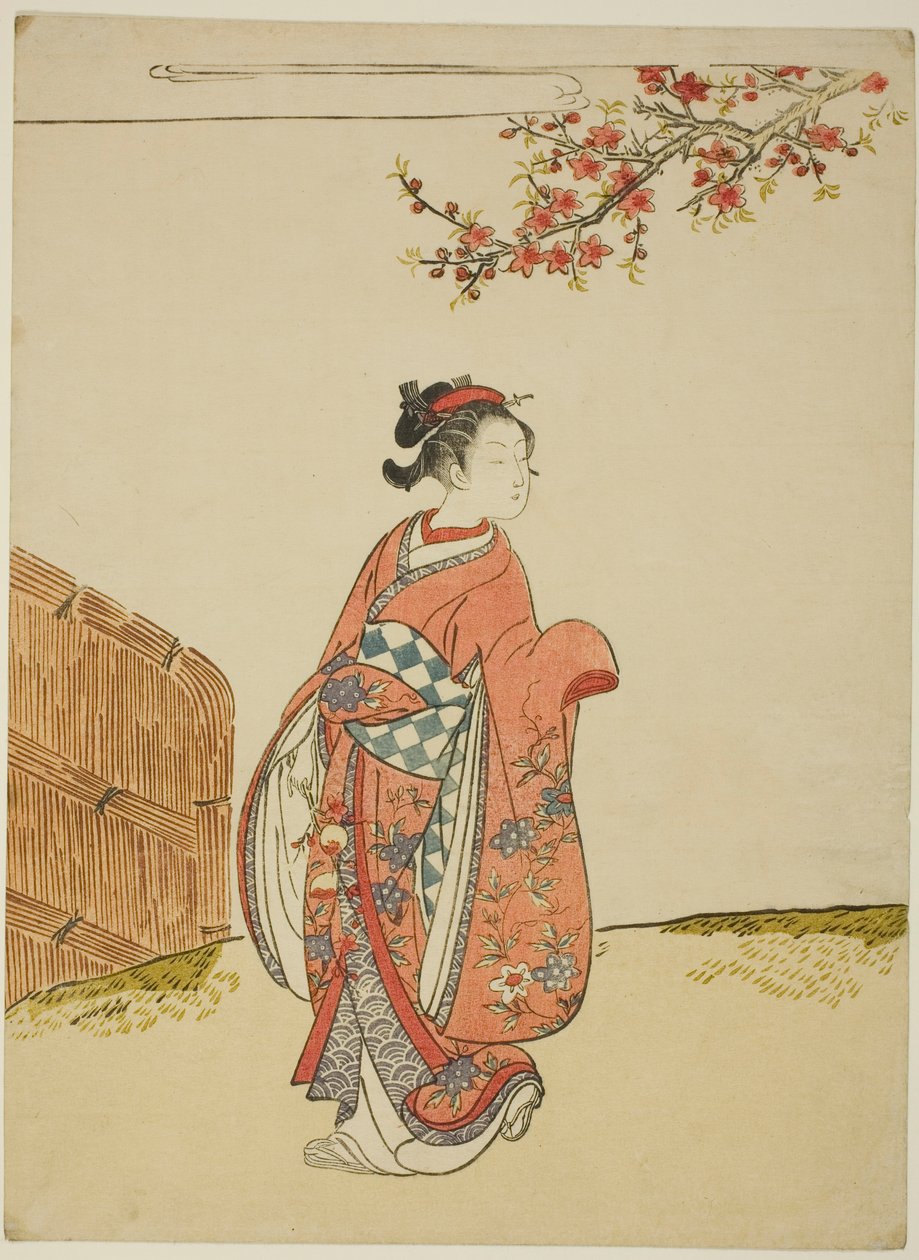 Under et ferskentre av Suzuki Harunobu