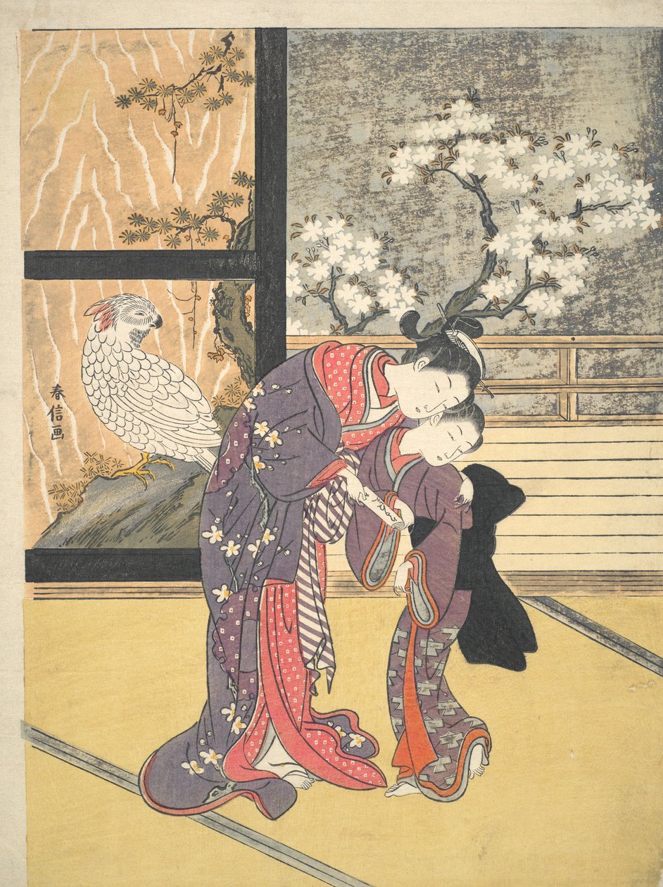 Hvisket instruksjon av Suzuki Harunobu