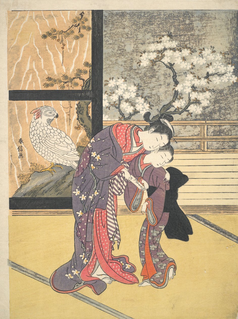 Hvisket instruksjon av Suzuki Harunobu