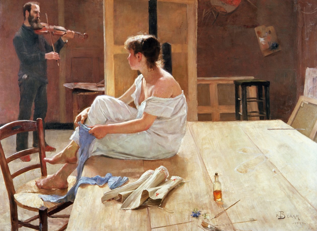 Etter stillingen, 1884 av Richard Bergh