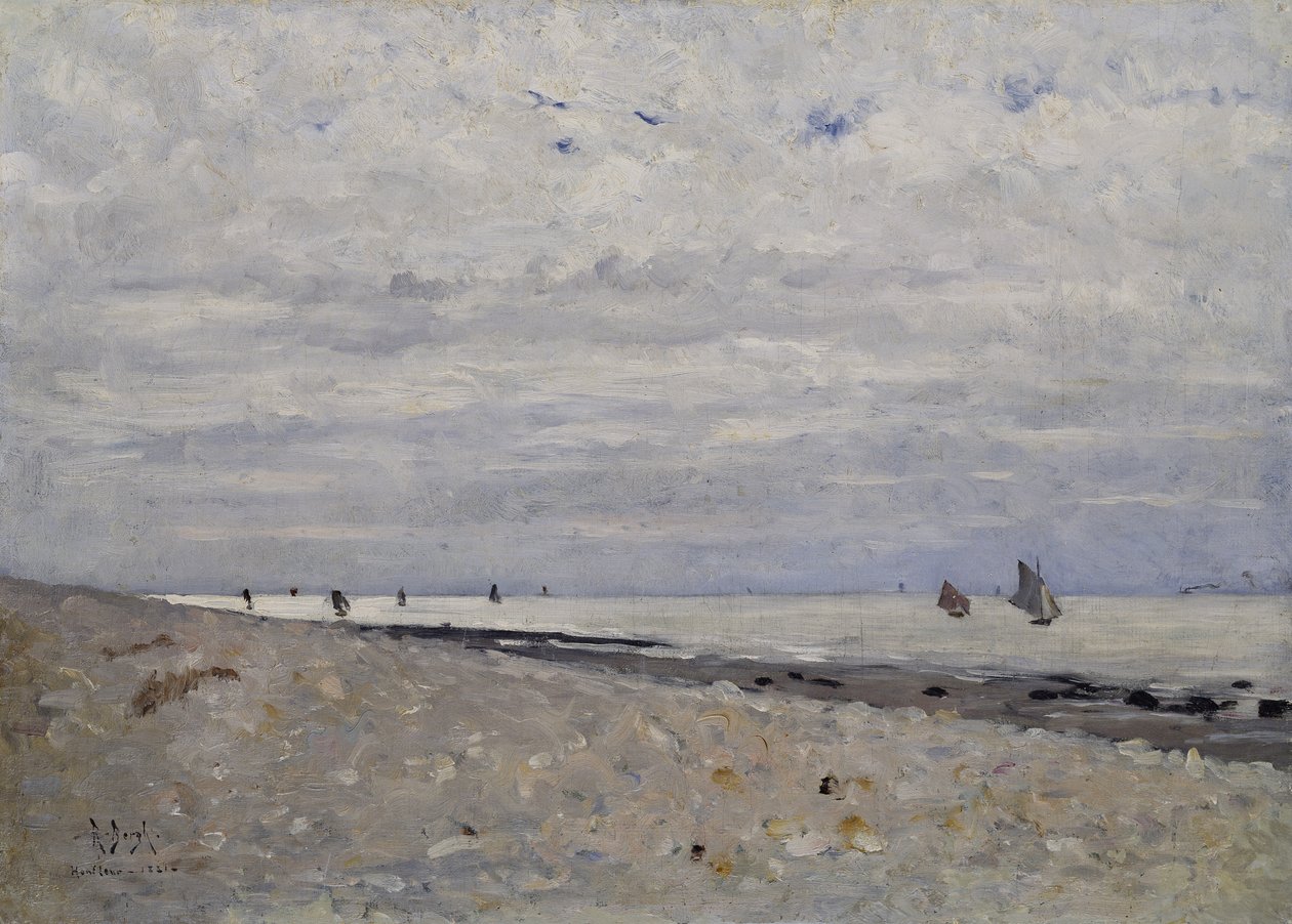 Havlandskap utenfor Honfleur, 1881 av Sven Richard Bergh