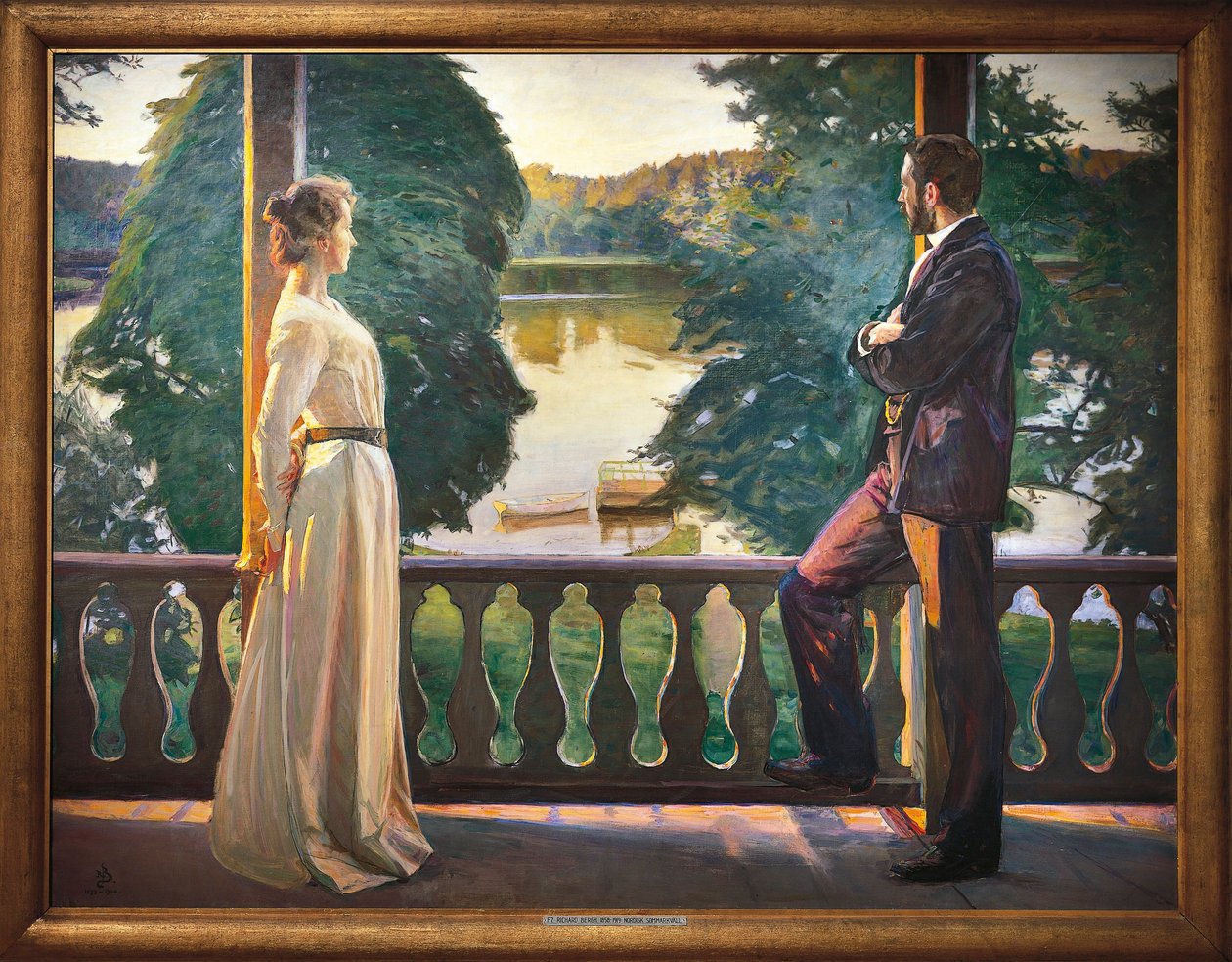 Sverige, Göteborg, Nordisk sommerkveld av Sven Richard Bergh