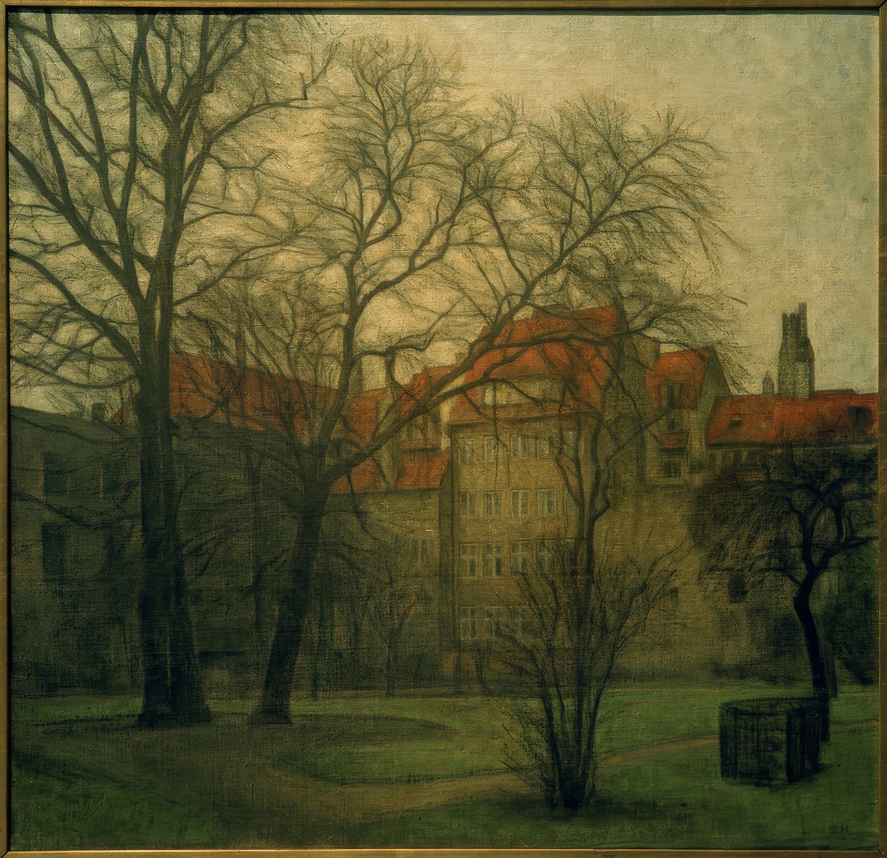 København (Danmark), av Svend Hammershöi