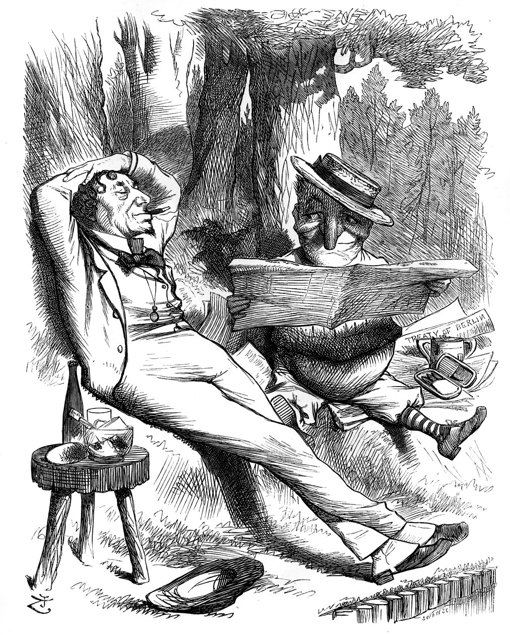Fritid Cum Diz!, 1878 av Swain