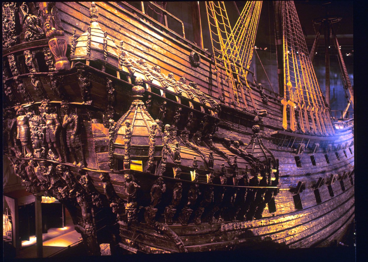 Vasa krigsskip av Swedish School