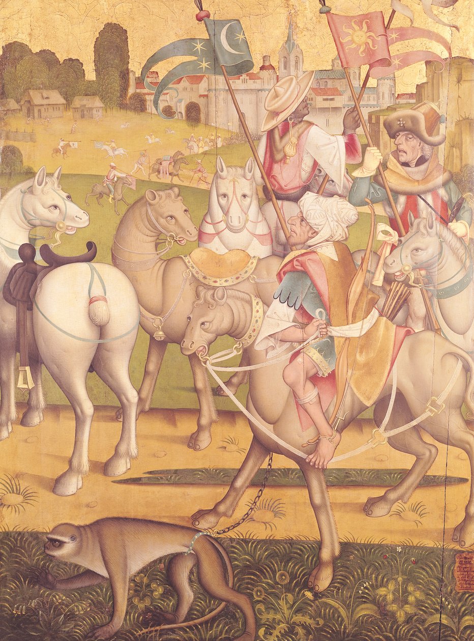 Magienes kavalkade, ca. 1460 av Swiss School