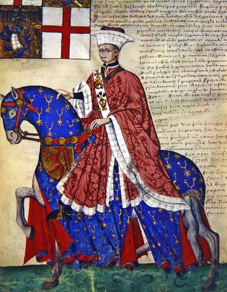 Giovan Francesco Capodilista (tempera på vellum) av Swiss School