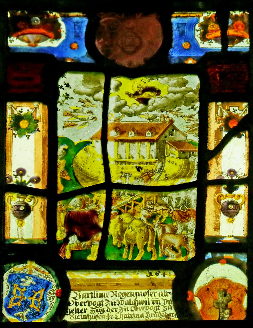 Noahs Ark, 1641 av Swiss School