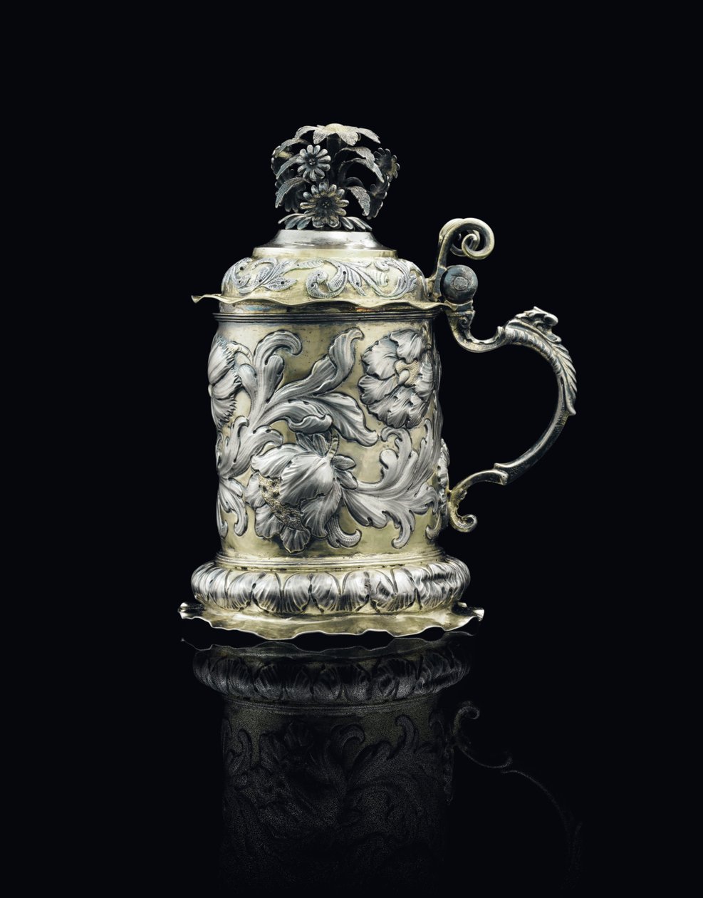 Tankard, Basel, sent på 1600-tallet av Swiss School