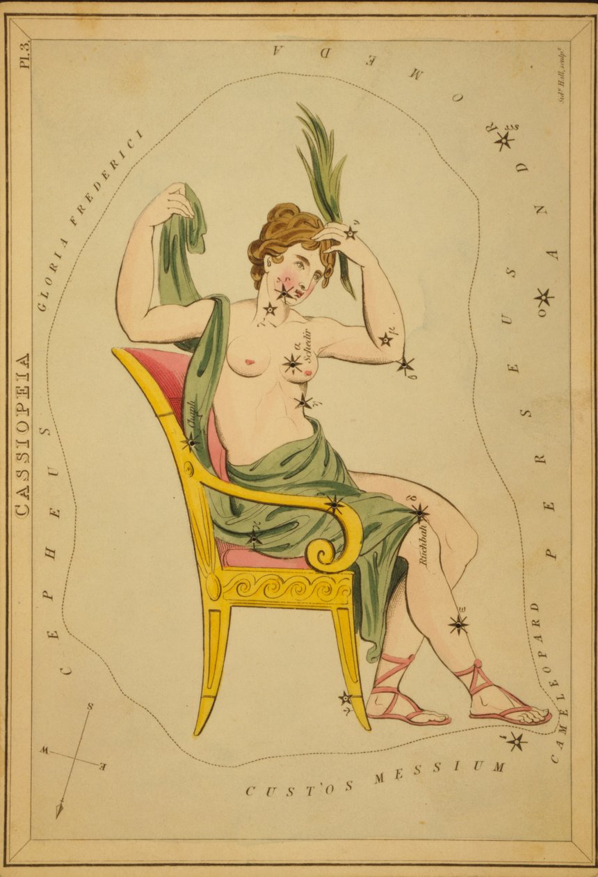 Cassiopeia, illustrasjon fra 