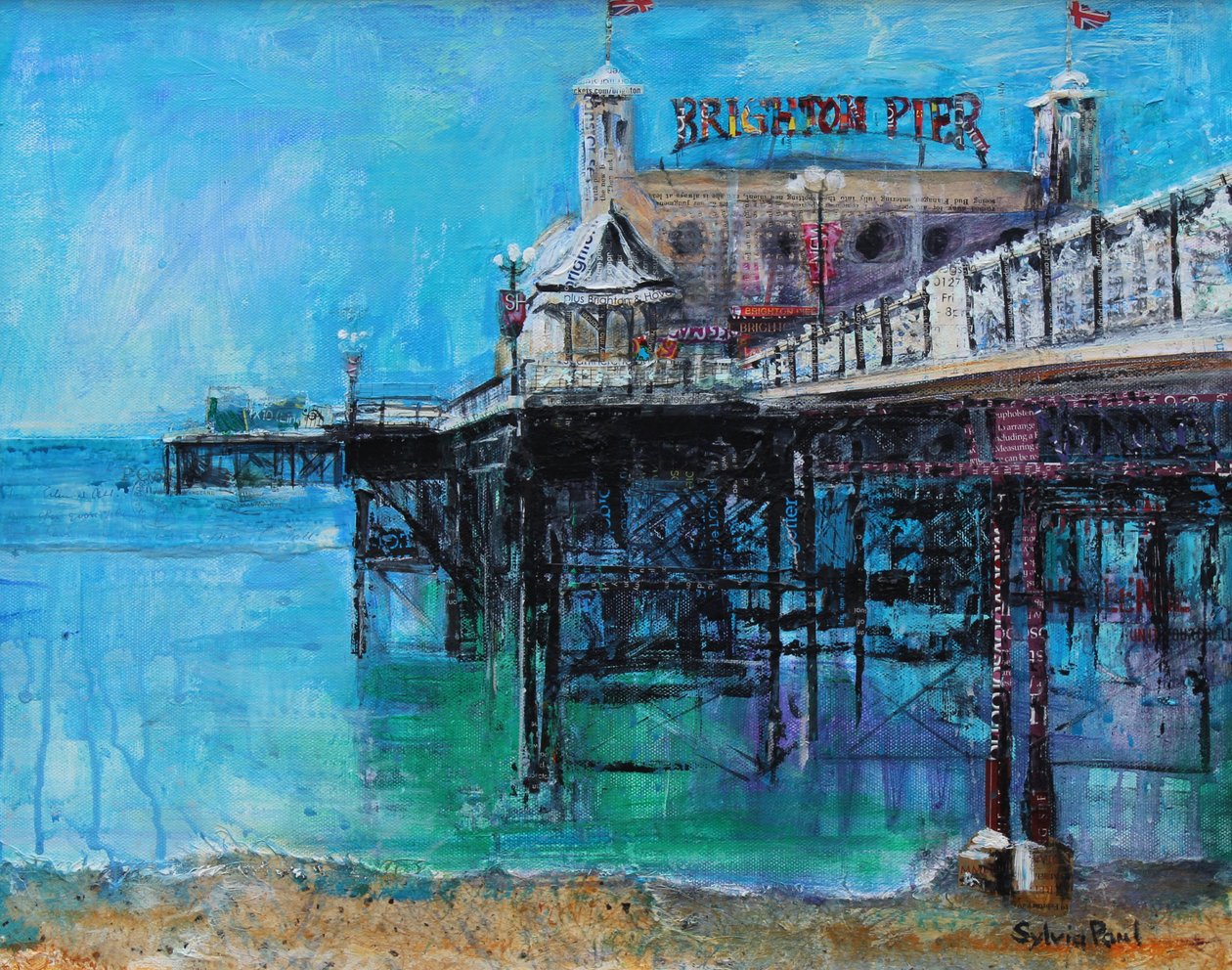 Brighton Pier av Sylvia Paul