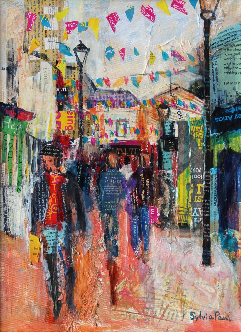 North Laines, Brighton av Sylvia Paul