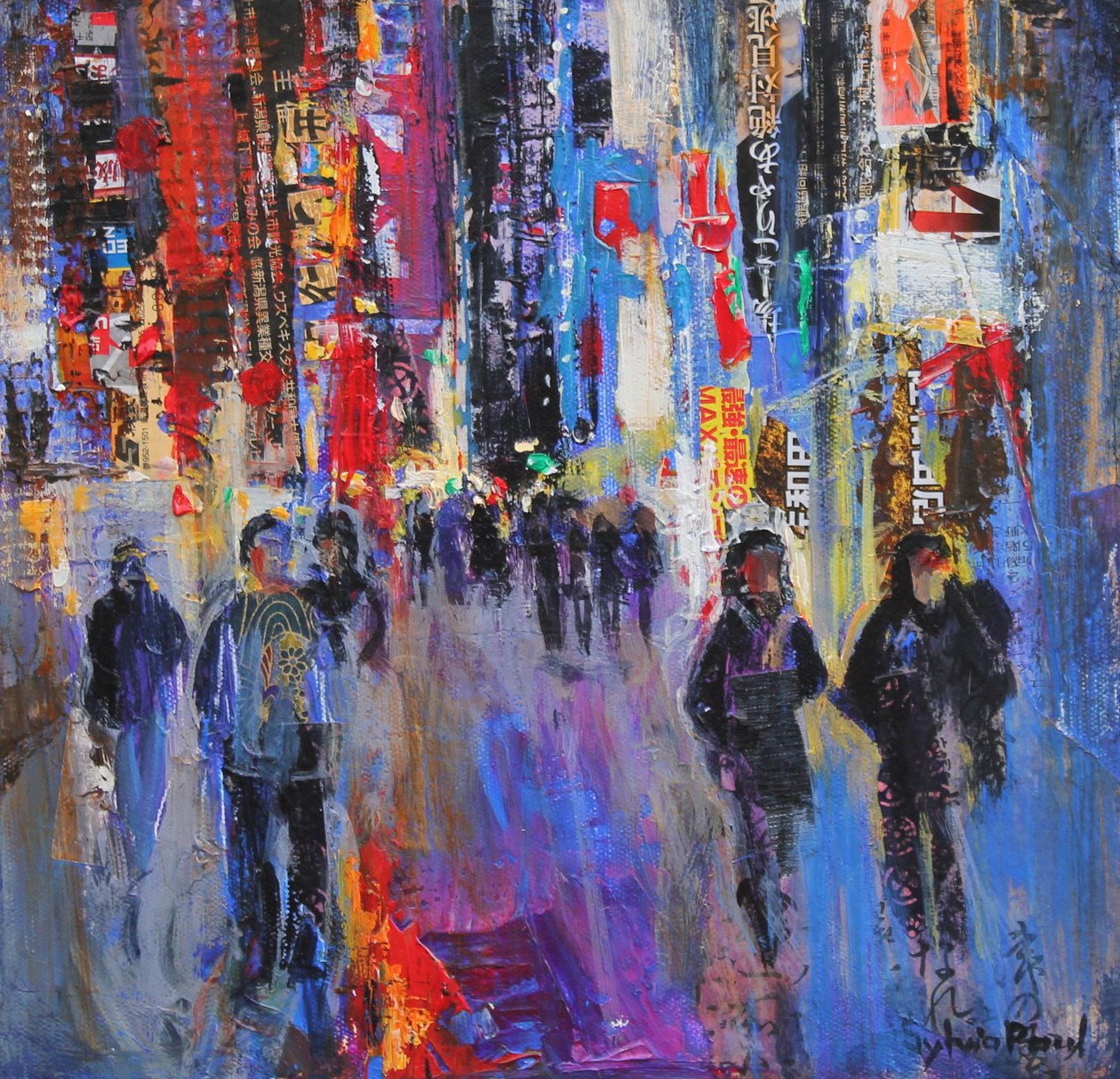 Tokyo natt av Sylvia Paul