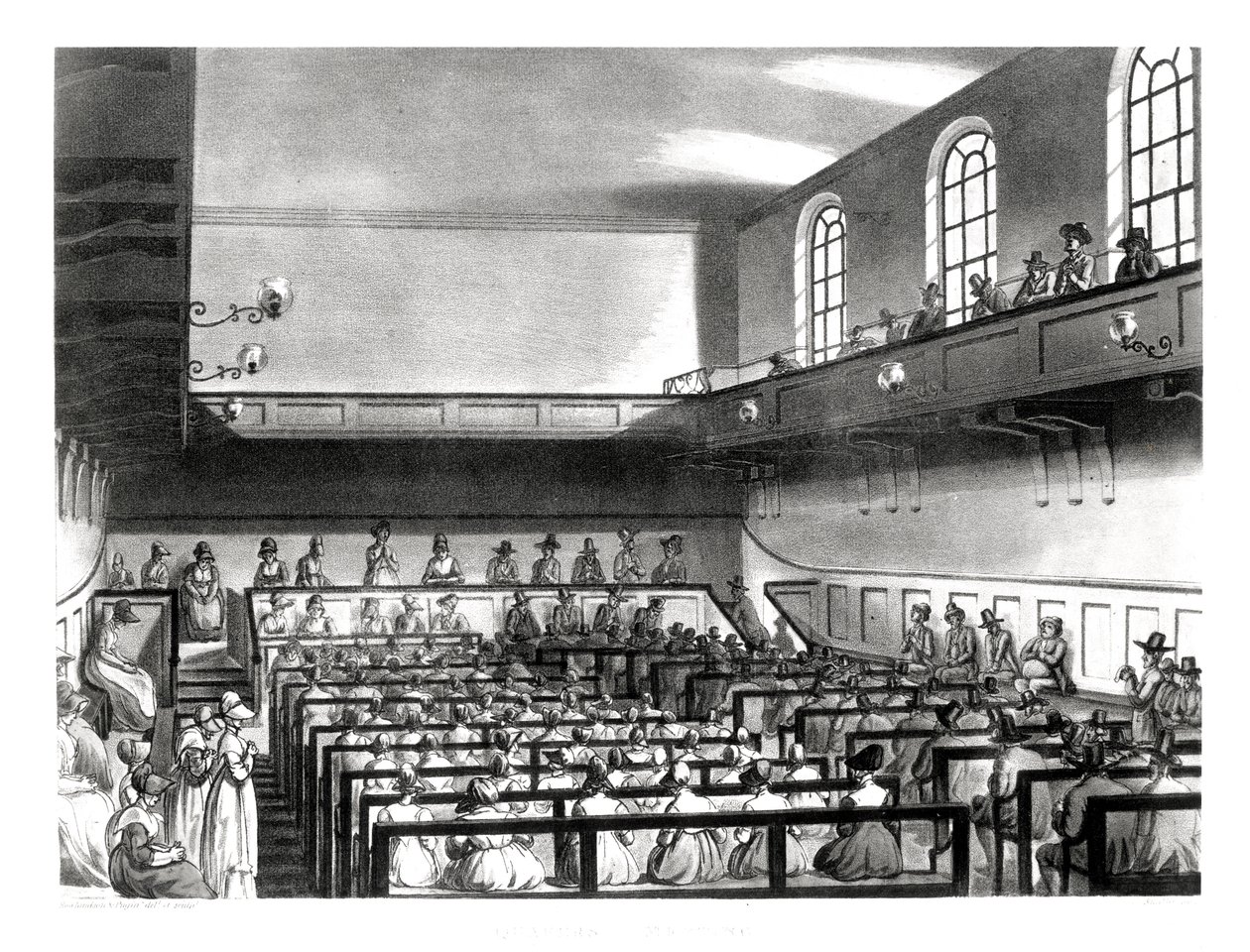 Quakers Meeting, fra Ackermann