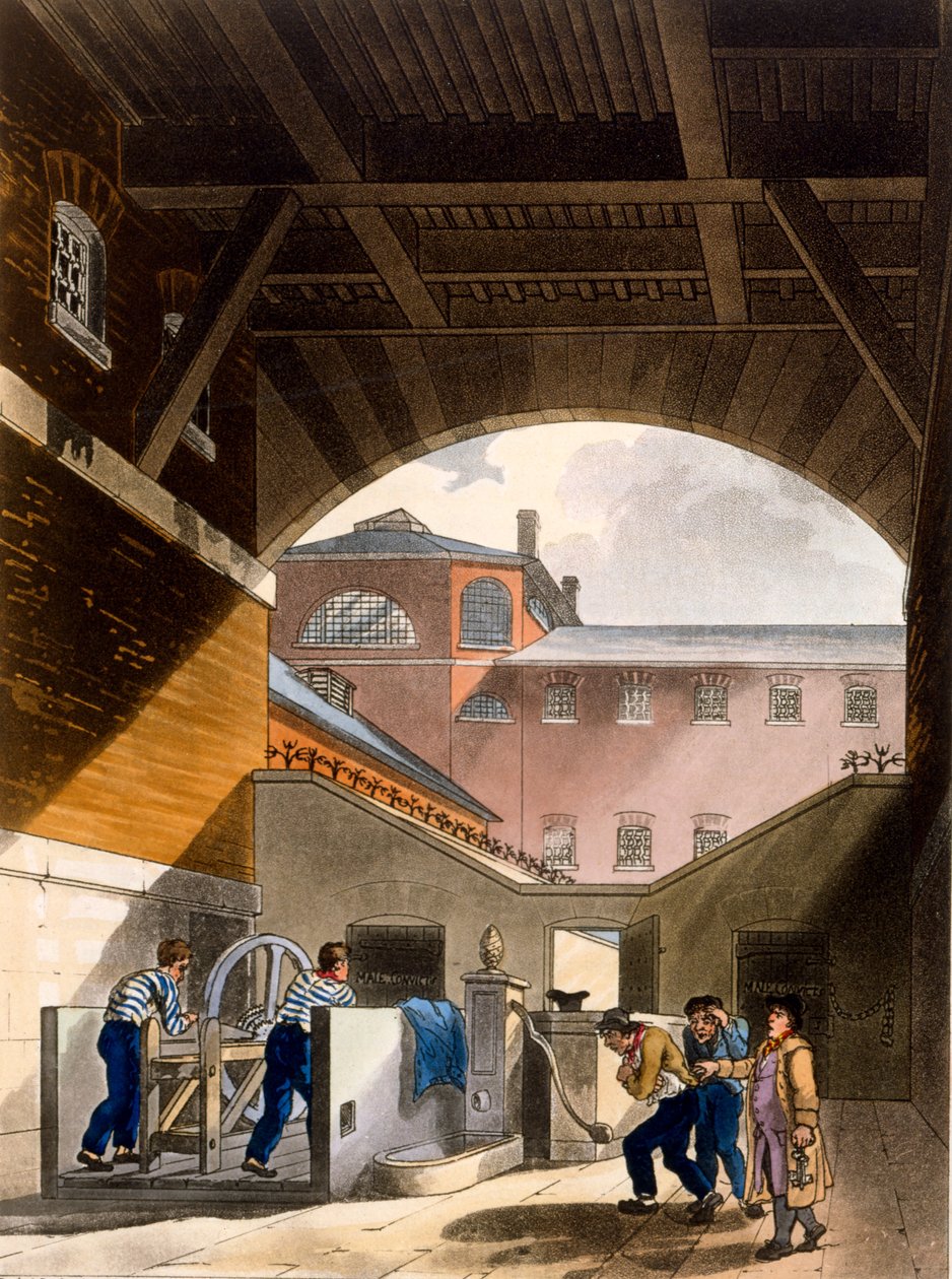 Water Engine, Coldbath Fields Prison, fra Ackermanns 