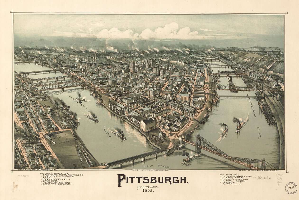 Pittsburgh Pennsylvania av T. M. Fowler