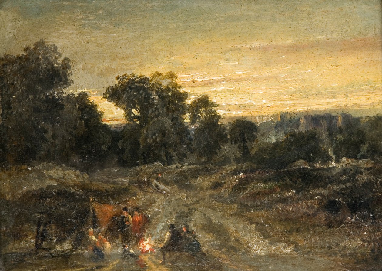 Et sigøynerleir av T. Mason