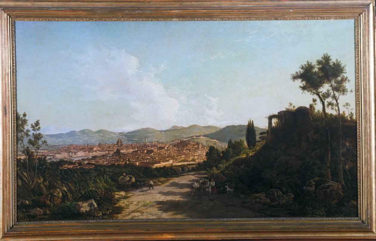 Utsikt over Firenze fra Bellosguardo av T. Smith