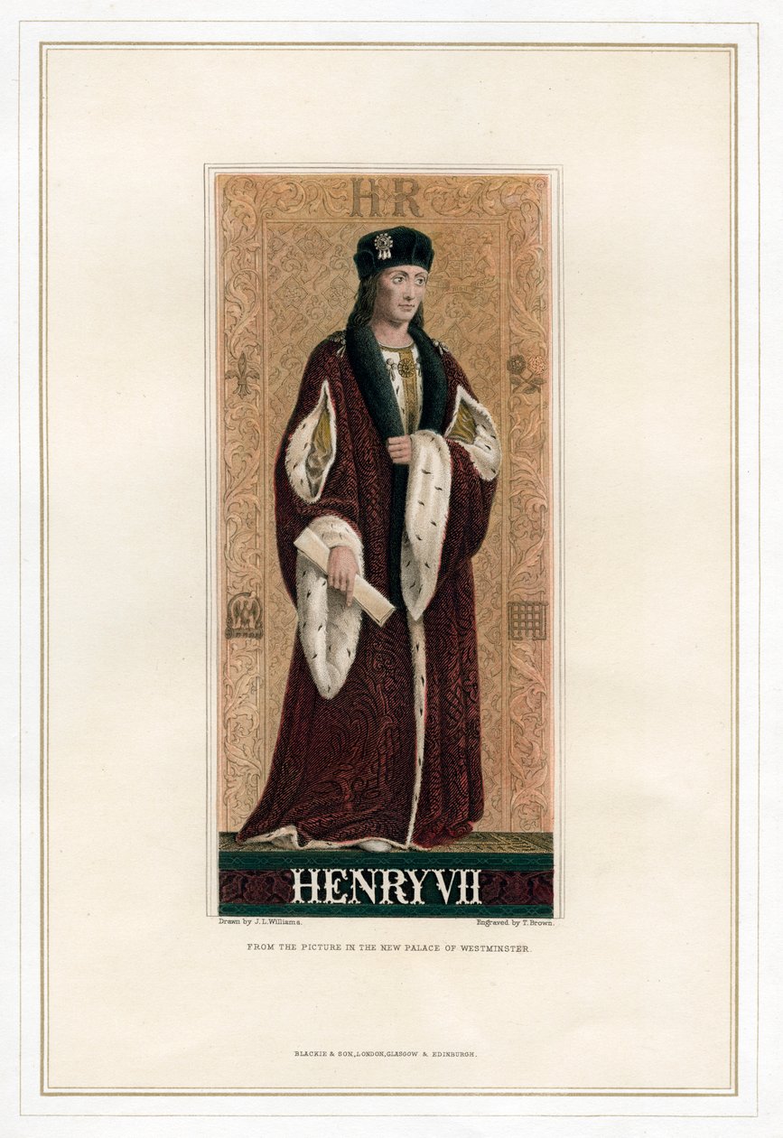 Henry VII, konge av England av T. Brown