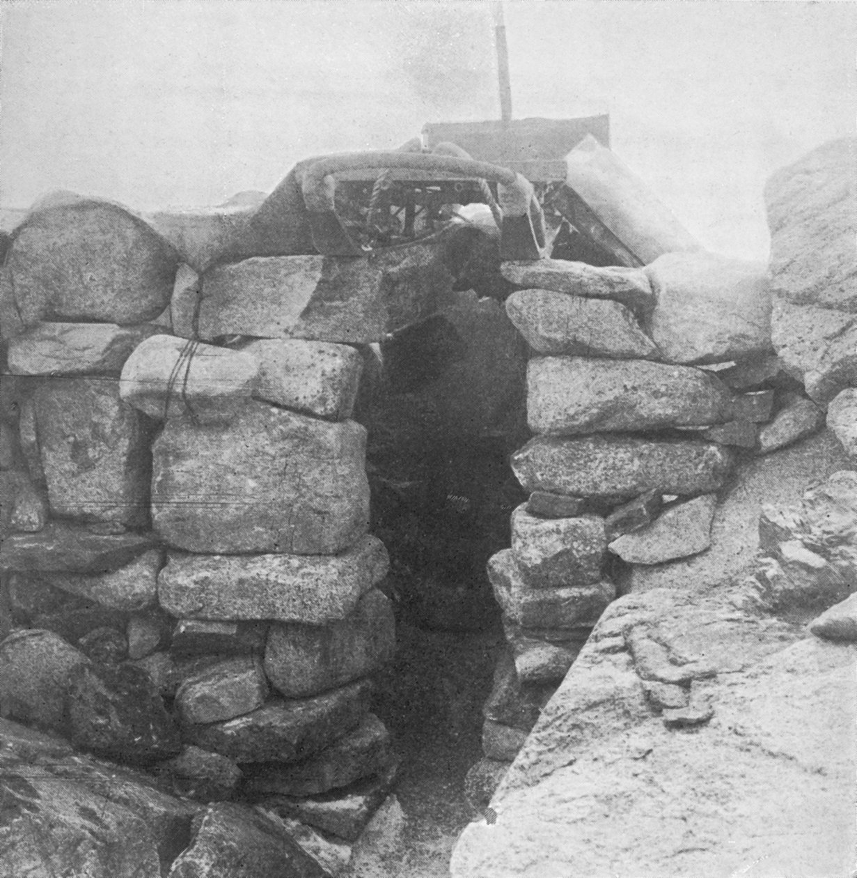Granite Hut, Cape Geology, 1911, 1913 av T. Griffith Taylor