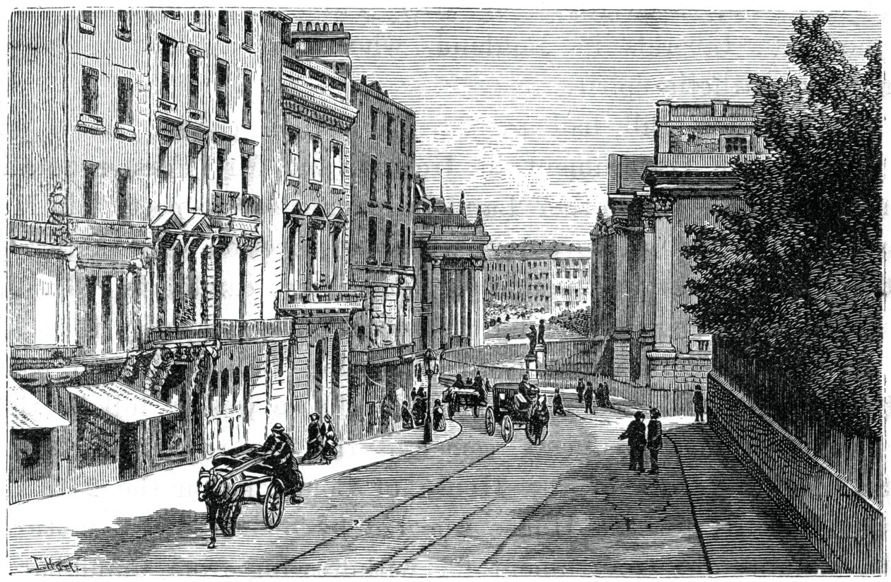 Grafton Street, Dublin, 1900. av T. Hart