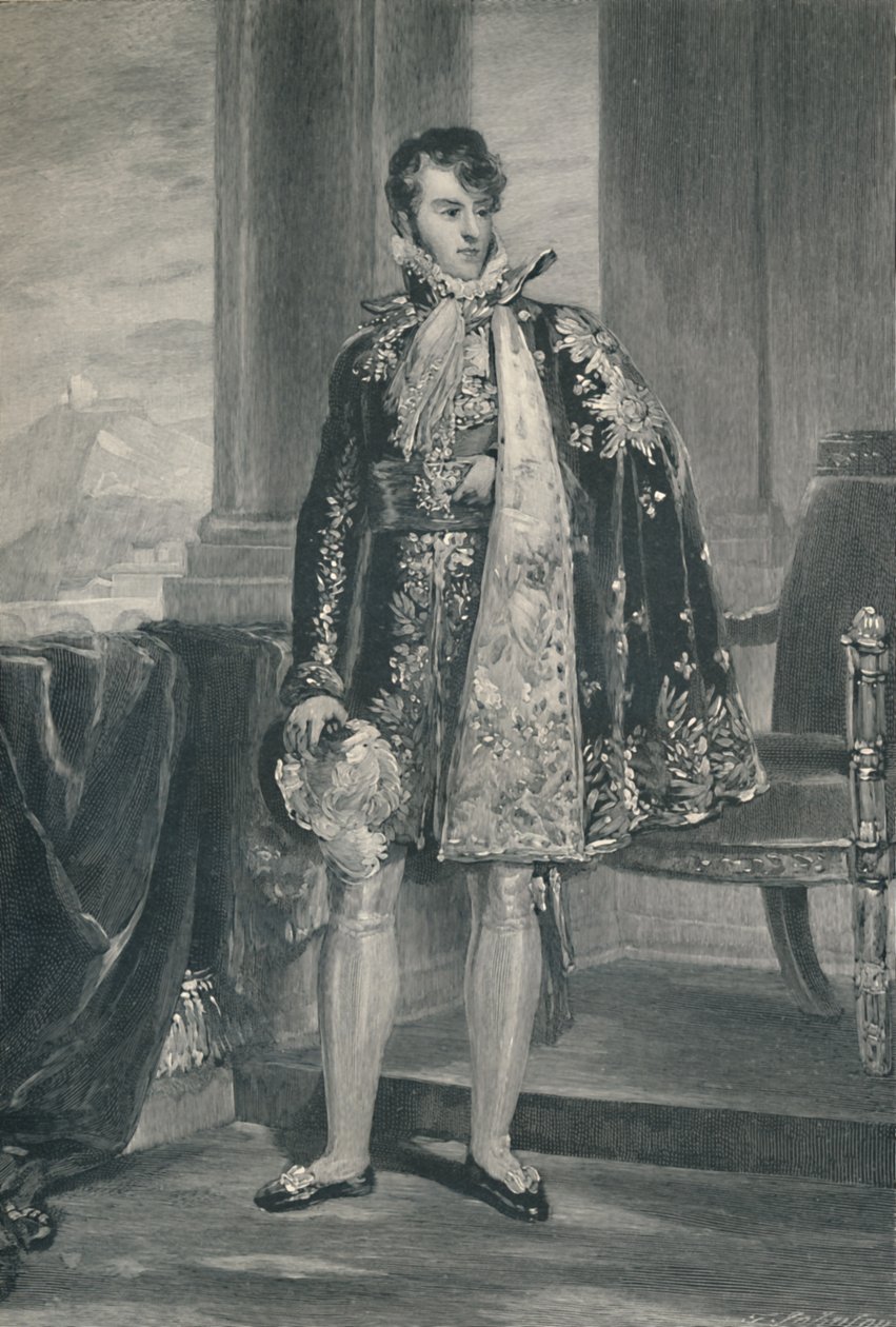 Prins Camillo Borghese - Andre ektemann til Pauline Bonaparte, c1810, 1896 av T. Johnson