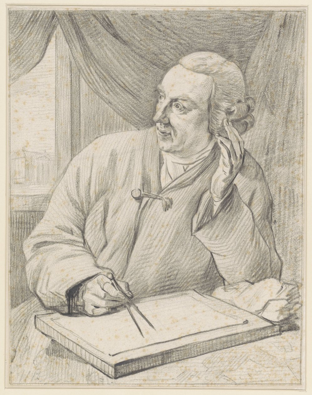 Portrett av (Hans) Jacob Otten Husly av Taco Scheltema (I)