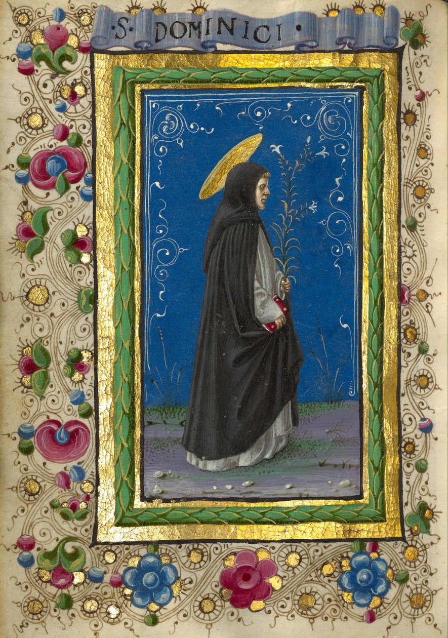 Saint Dominic av Taddeo Crivelli