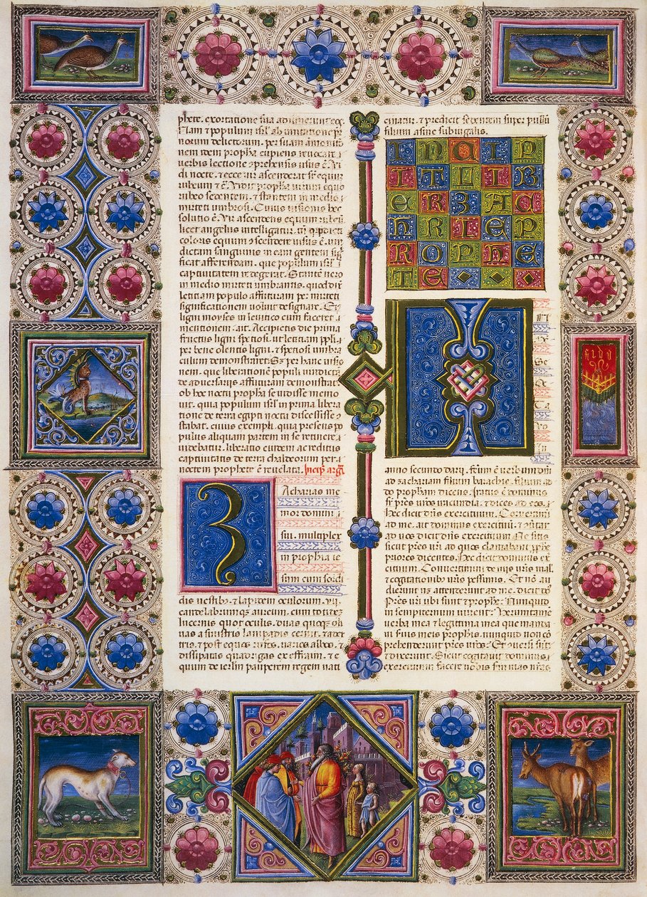 Sakarias bok, fra bind II av Bibelen til Borso d