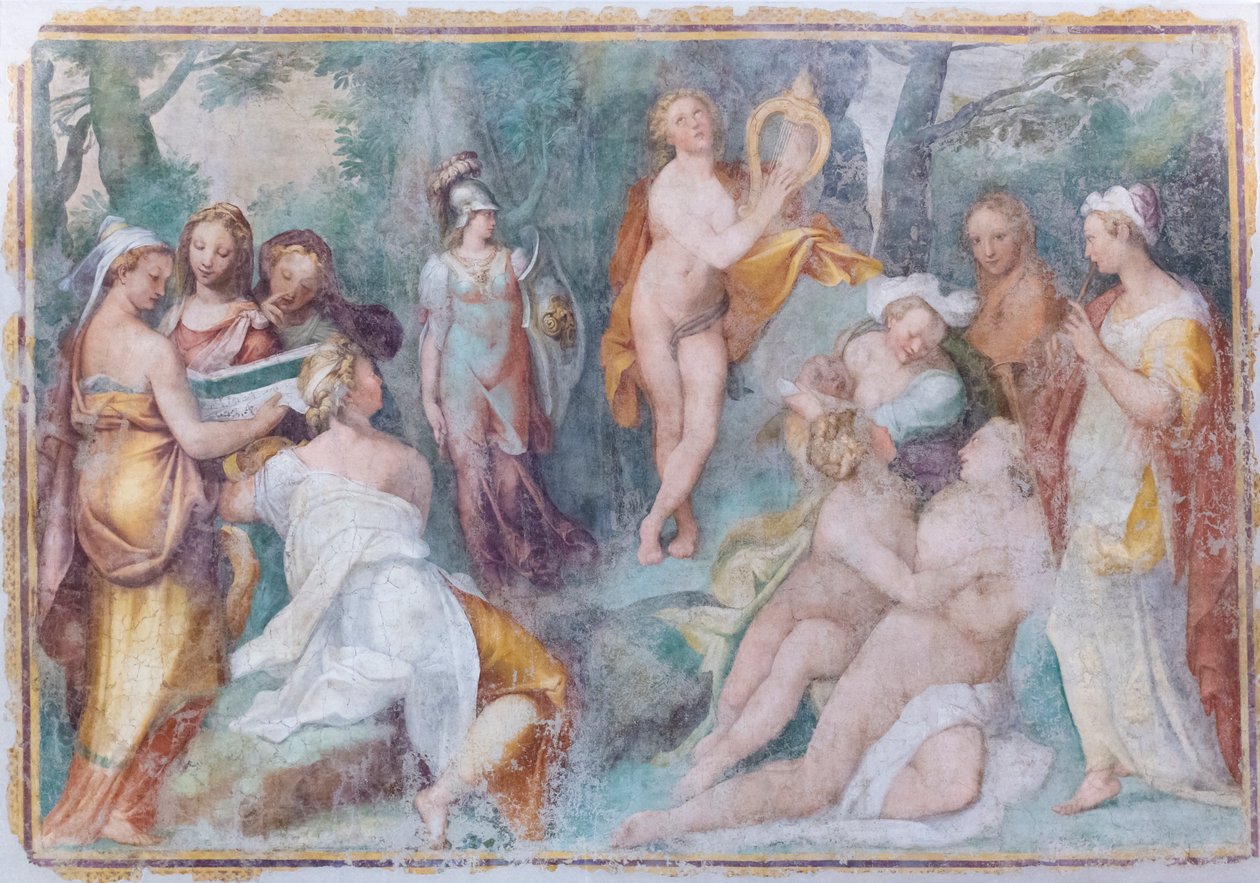 Parnassus av Taddeo Zuccari