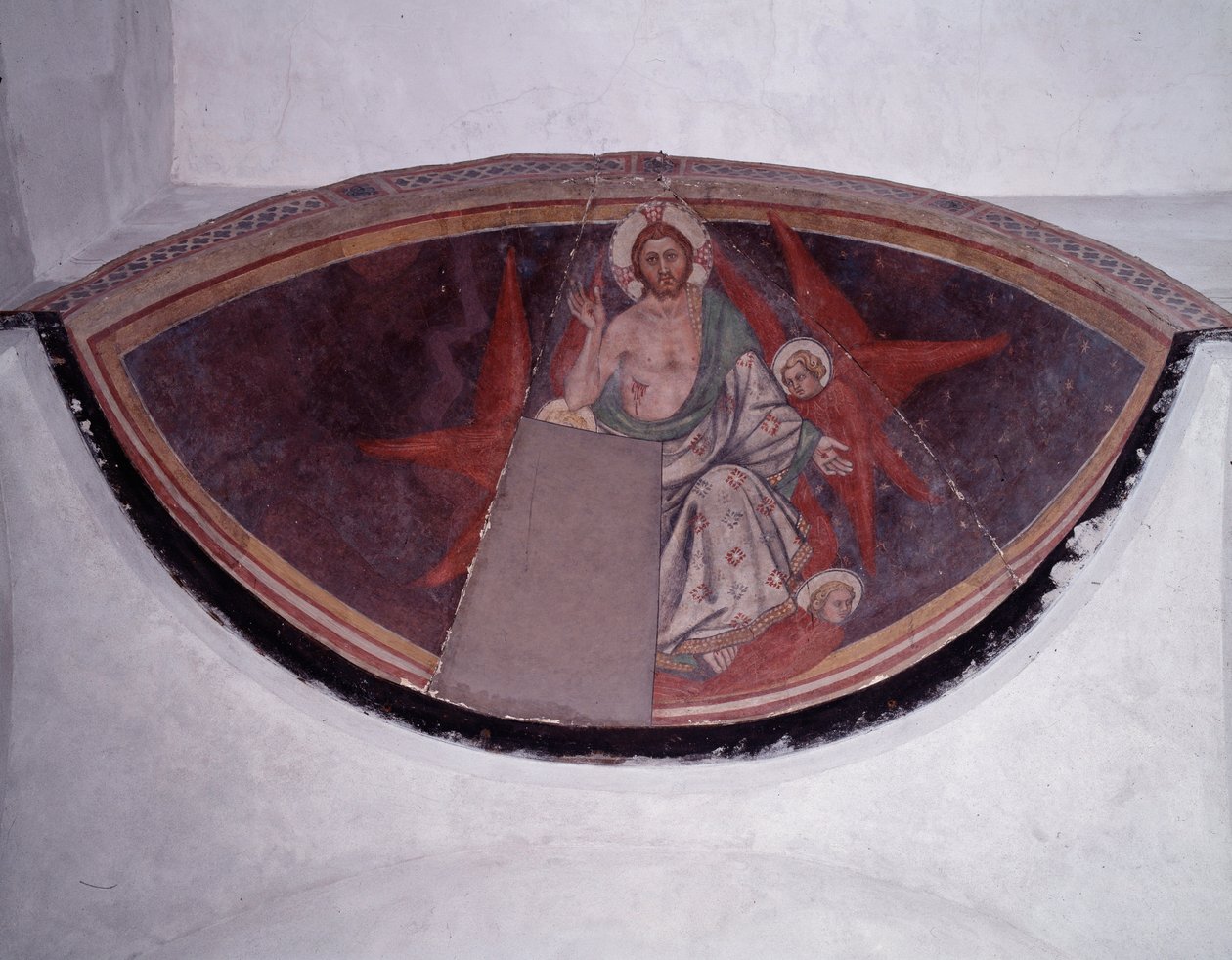 Kristus i herlighet (fresco av Taddeo di Bartolo