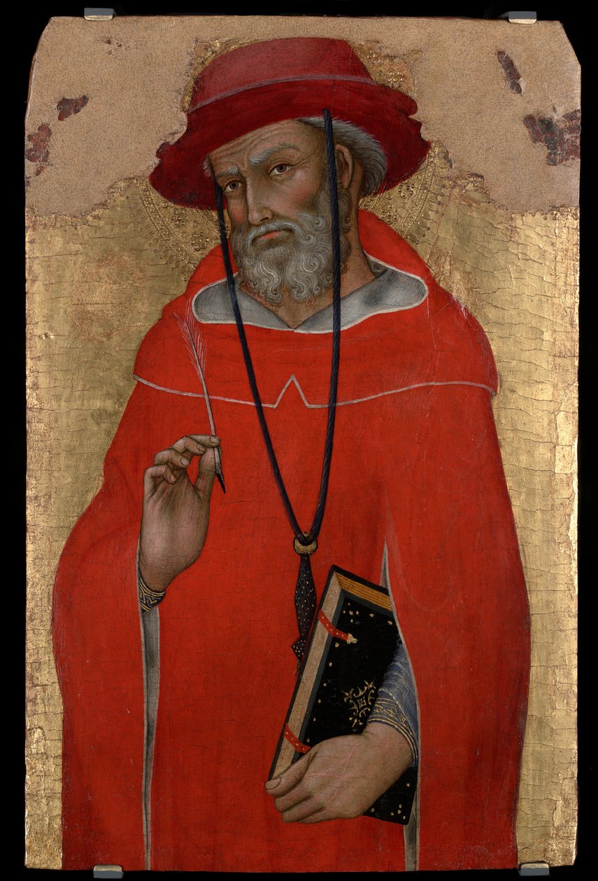 Den hellige Jerome av Taddeo di Bartolo