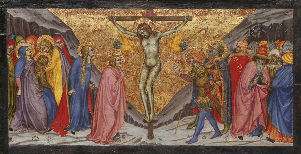 Korsfestelsen, 140104. av Taddeo di Bartolo