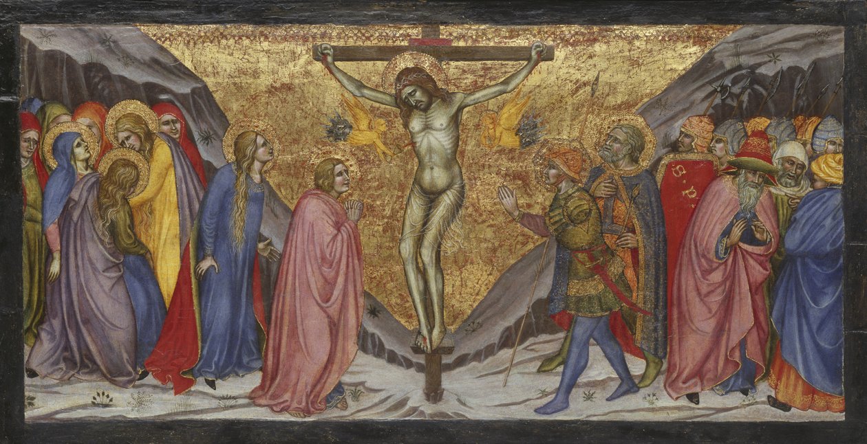 Korsfestelsen, 1401/04 av Taddeo di Bartolo