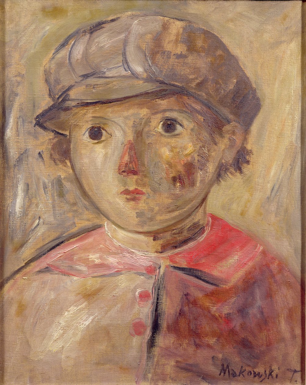 En liten gutt, ca. 1925-32 av Tadeusz Makowski