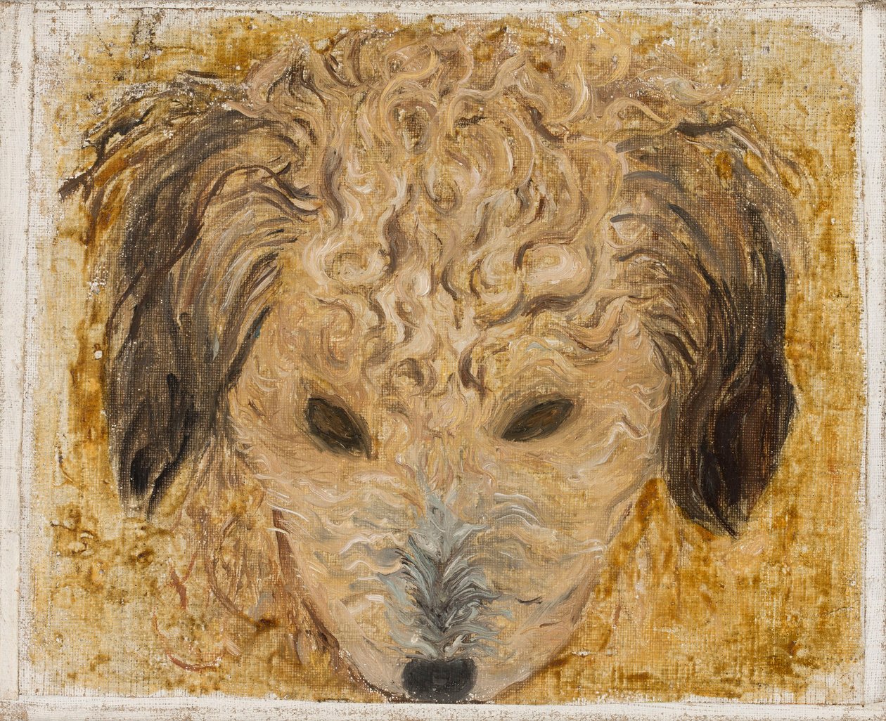 Hode av en hund av Tadeusz Makowski