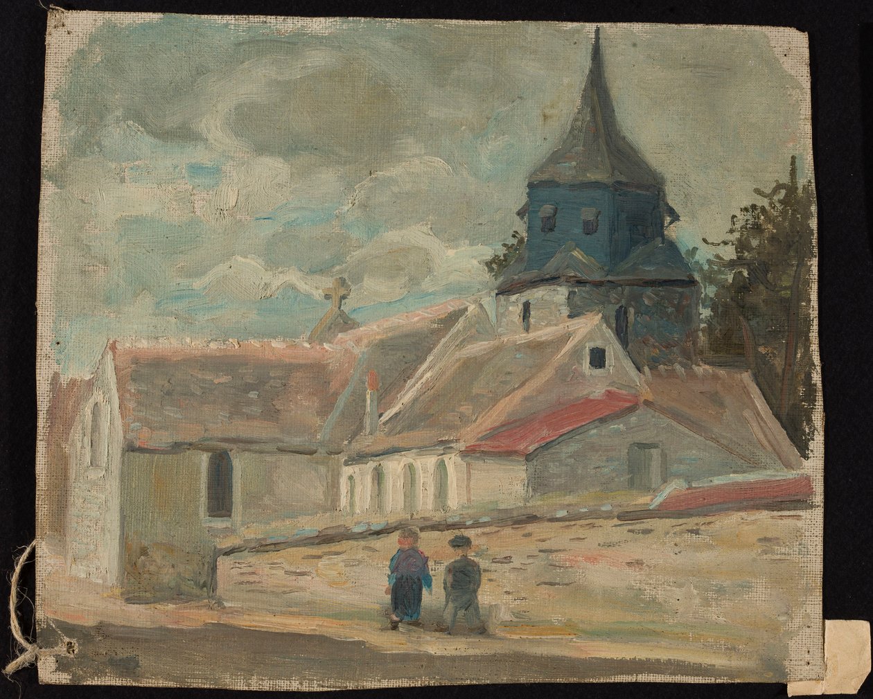 Landsbykirke (Breuilpont) av Tadeusz Makowski