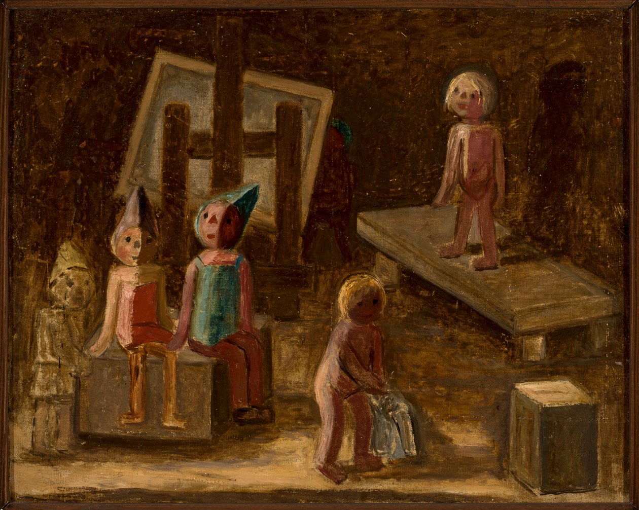 Liten modell av Tadeusz Makowski