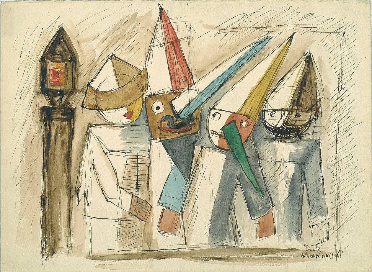 Maskerade av Tadeusz Makowski