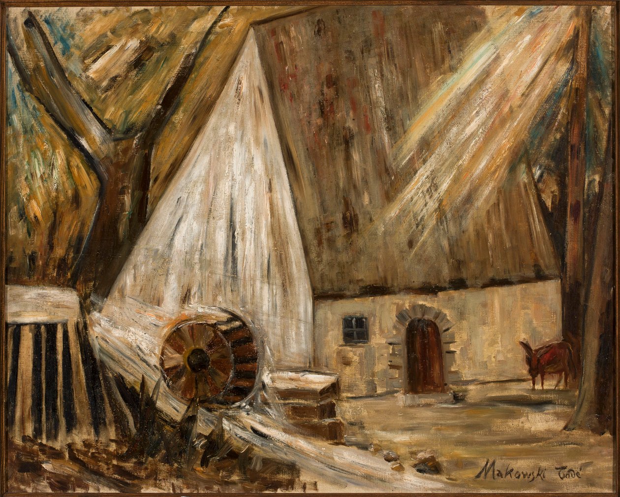 Mølle (i Banay) av Tadeusz Makowski