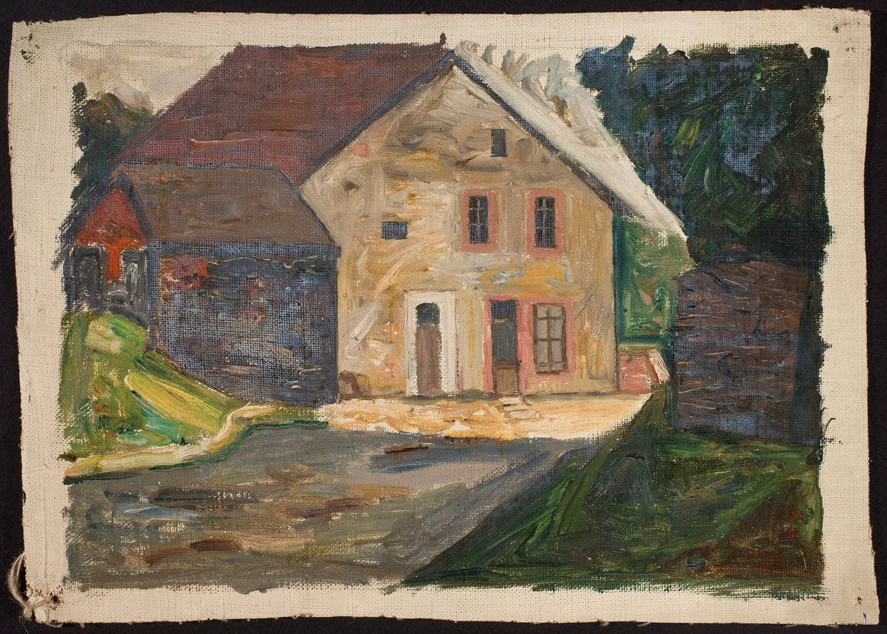 Murt hus med tilbygg av Tadeusz Makowski