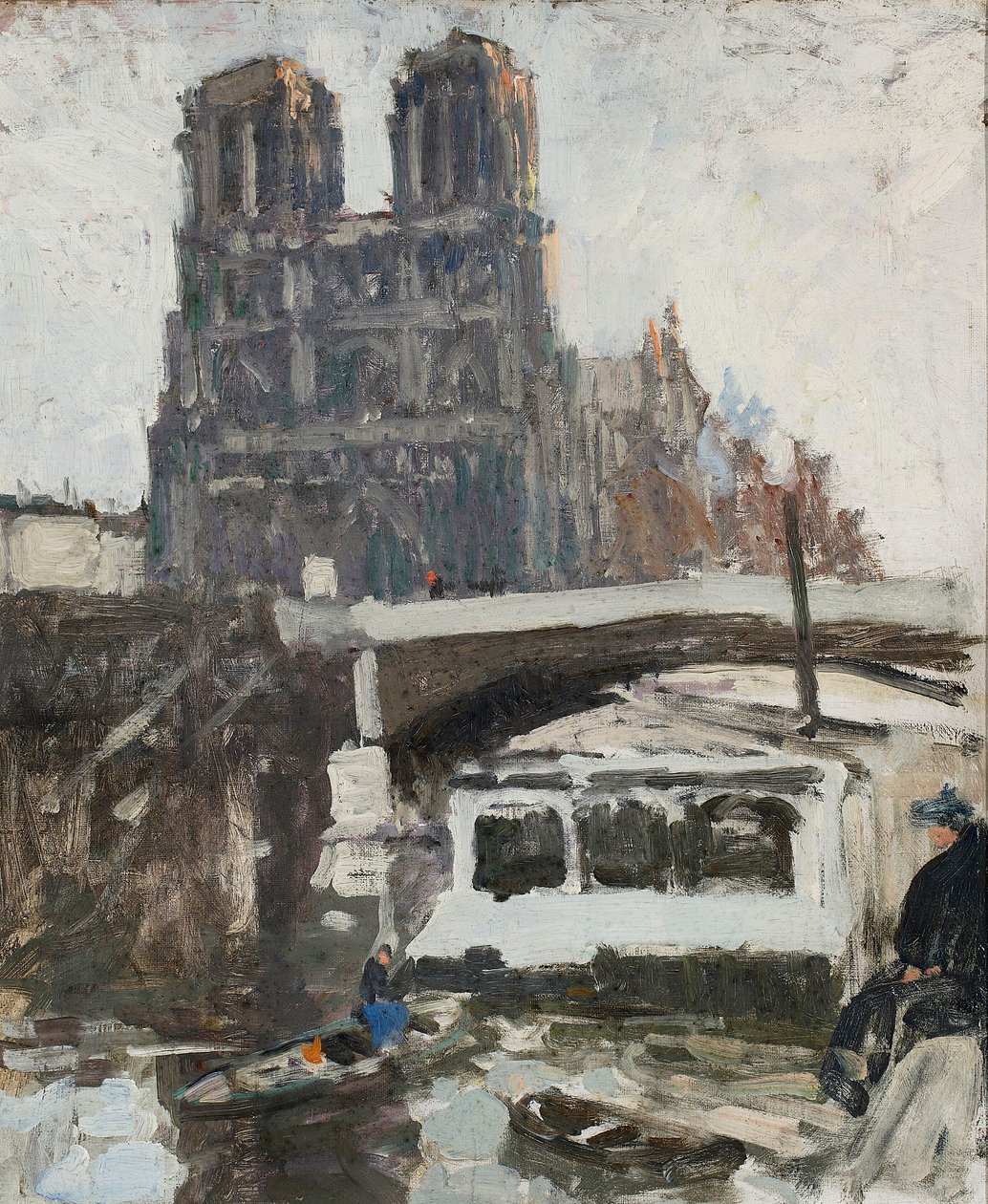 Notre-Dame av Tadeusz Makowski