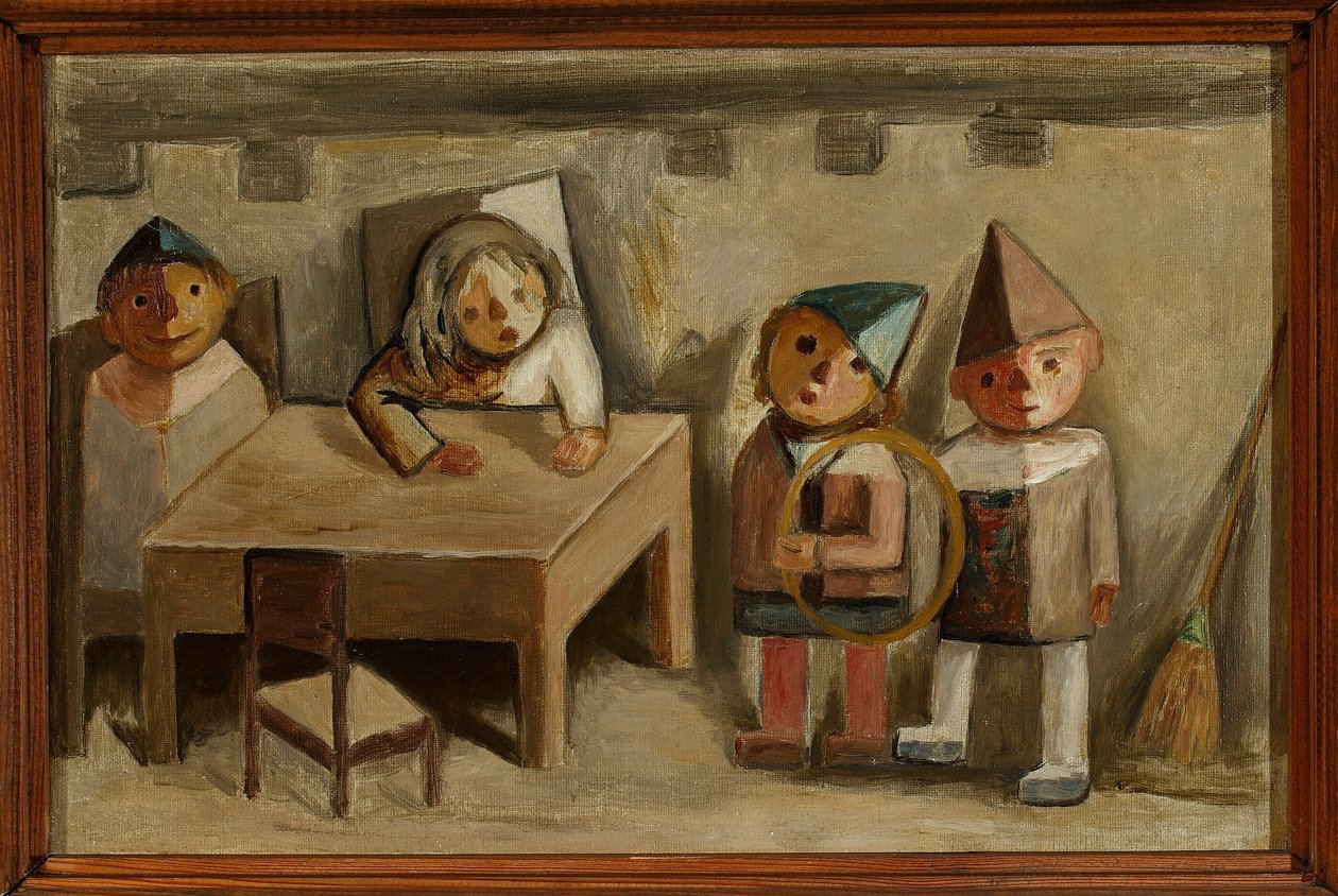 Barneværelse av Tadeusz Makowski